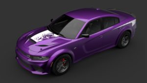Purple 2023 Dodge Charger Super Bee.