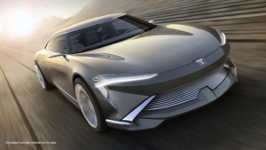 Concept art of the first electric Buick.