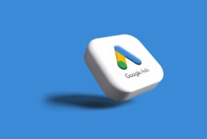 Render of the Google Ads logo.