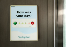 Survey asking how was your day.