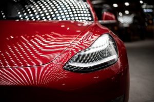 Red Tesla under criminal investigation.