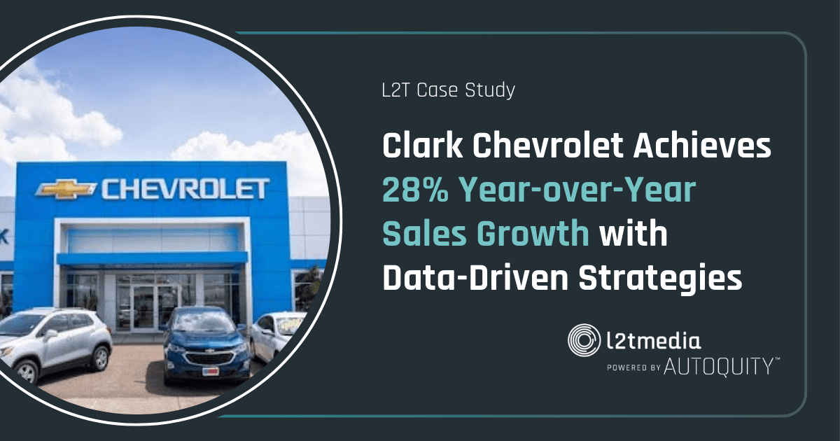 Featured image for “Clark Chevrolet Achieves 28% YOY Sales Growth with Data-Driven Strategies”