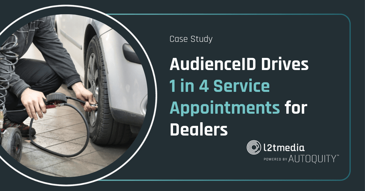 Featured image for “AudienceID Drives 1 in 4 Service Appointments for Dealers”