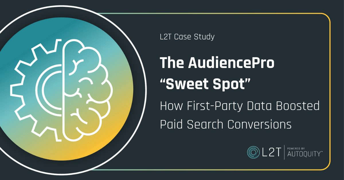 Featured image for “The AudiencePro “Sweet Spot”: How First-Party Data Boosted Paid Search Conversions”